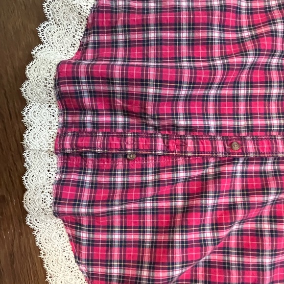 Vintage upcycled shirt , cotton - Picture 3 of 4